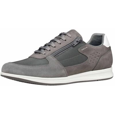 Geox Scarpe da Ginnastica da Uomo, U Avery A, Grigio Scuro, 44 EU Geox Scarpe da Ginnastica da Uomo, U Avery A, Grigio Scuro, 44 EU