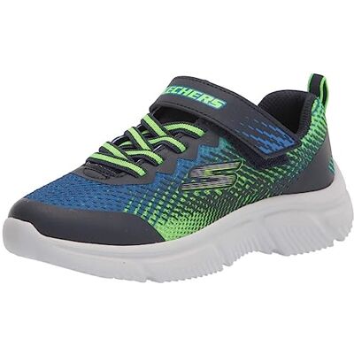 Skechers Go Run 650 Norvo, Sneaker Bambini e ragazzi, Navy Lime Textile Navy Synthetic Lime Tri, 30 EU Skechers Go Run 650 Norvo, Sneaker Bambini e ragazzi, Navy Lime Textile Navy Synthetic Lime Tri, 30 EU