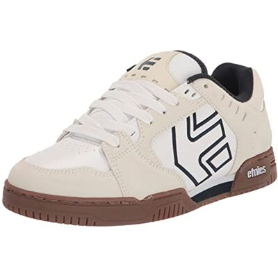 Etnies Faze – Stile Classico da Skate Heritage con Look gonfio di Tendenza, Suola Rinforzata, vestibilità Imbottita, Sneakers per Tutti i Giorni con morso 2025, Gomma Bianca Navy, 41.5 EU Etnies Faze – Stile Classico da Skate Heritage con Look gonfio di Tendenza, Suola Rinforzata, vestibilità Imbottita, Sneakers per Tutti i Giorni con morso 2025, Gomma Bianca Navy, 41.5 EU