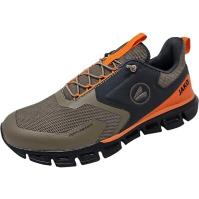 JAKO J-cl Arcus OS, Allenamento Unisex-Adulto, Stone Brown Solar Orange, 46 EU JAKO J-cl Arcus OS, Allenamento Unisex-Adulto, Stone Brown Solar Orange, 46 EU