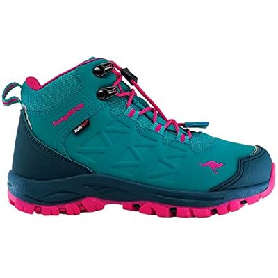 KangaROOS Scarpe da trekking da ragazza K-xt para Mid RTX, Dk Ocean Daisy Pink, 28 EU KangaROOS Scarpe da trekking da ragazza K-xt para Mid RTX, Dk Ocean Daisy Pink, 28 EU