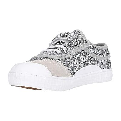 Kawasaki Glitter Kids Shoe W/Elastic Scarpe da Ginnastica Basse, 8889 Silver, Kawasaki Glitter Kids Shoe W/Elastic Scarpe da Ginnastica Basse, 8889 Silver,