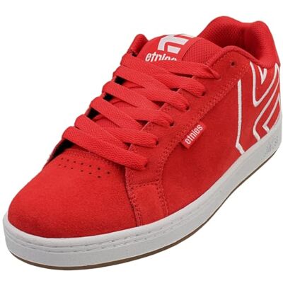 Etnies Fader, Sneaker Unisex-Adulto, Red/White/Gum, 49 EU Etnies Fader, Sneaker Unisex-Adulto, Red/White/Gum, 49 EU