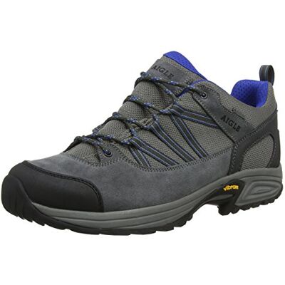 Aigle Mooven Low GTX Scarpe da Arrampicata Basse Uomo, Grigio (Midgrey/Capri 001), 47 EU Aigle Mooven Low GTX Scarpe da Arrampicata Basse Uomo, Grigio (Midgrey/Capri 001), 47 EU