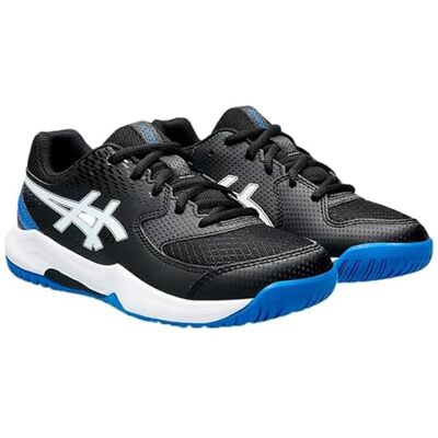 Asics Gel-Dedicate 8 GS - Scarpe da tennis per bambini nero e blu Asics Gel-Dedicate 8 GS - Scarpe da tennis per bambini nero e blu
