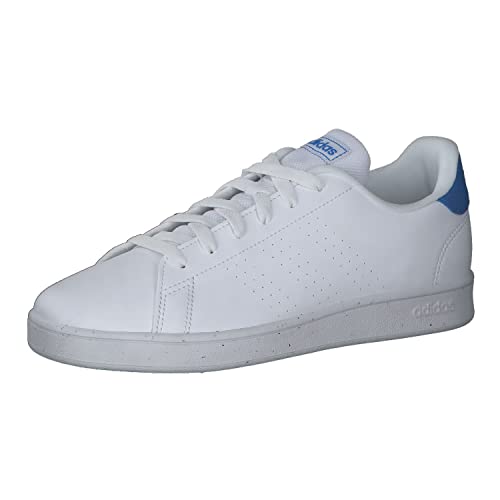 Adidas Advantage K, Sneaker Unisex Bambini e ragazzi, Cloud White Blue Rush Core Black, 40 EU