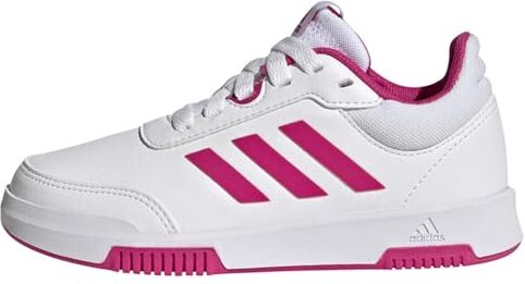 Adidas Tensaur Sport Training Lace Shoes, Sneaker Unisex Bambini e ragazzi, Ftwr White Team Real Magenta Core Black, 35 EU