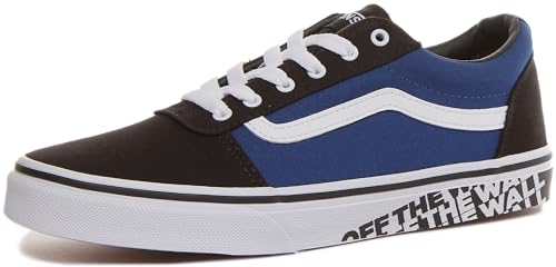 Vans Ward, Scarpe Da Ginnastica Unisex Bambini e ragazzi, Otw Sidewall True Blue Black, 30.5 EU