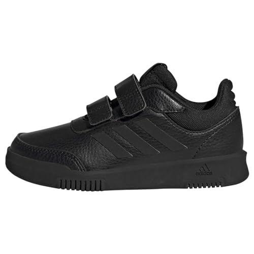Adidas Tensaur Hook and Loop Shoes, Sneakers Unisex Bambini e ragazzi, Core Black Core Black Grey Six, 39 1/3 EU