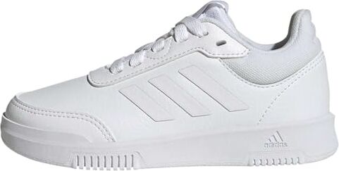 Adidas Tensaur Sport Training Lace Shoes, Sneaker Unisex Bambini e ragazzi, Ftwr White Ftwr White Grey One, 36 EU