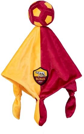 AS Roma ASR-TU-23, Stoffa Unisex Bambino, Giallo e Rosso, Standard