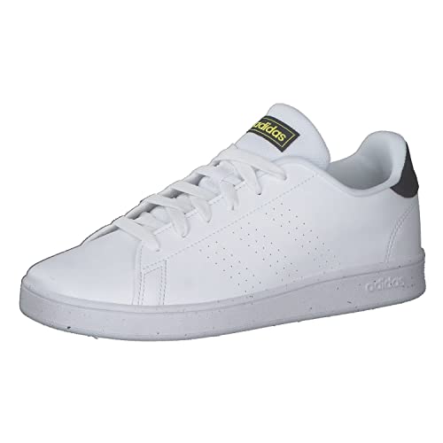 Adidas Advantage K, Sneaker Unisex Bambini e ragazzi, White Cloud White Core Black Beam Yellow, 37 1/3 EU