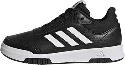 Adidas Tensaur Sport Training Lace Shoes, Sneaker Unisex Bambini e ragazzi, Core Black Ftwr White Core Black, 28 EU