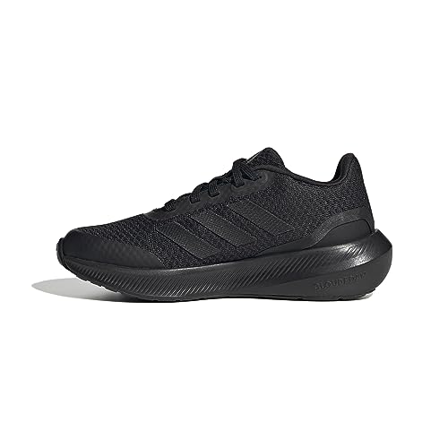 Adidas Runfalcon 3 Lace Shoes, Sneakers Unisex Bambini e ragazzi, Core Black Core Black Core Black, 37 1/3 EU