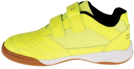 Kappa Kickoff K Unisex Kids, Scarpe, Giallo Yellow Black, 35 EU