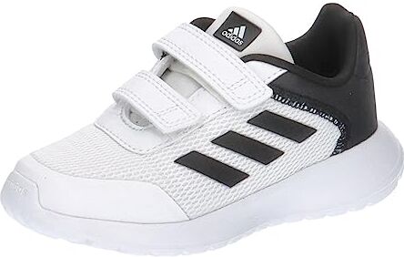 Adidas Tensaur Run Shoes, Scarpe, Ftwr White Core Black Core Black, 37 1/3 EU