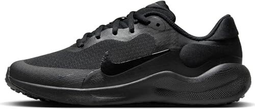 Nike Revolution 7 (GS), Basso, Nero Antracite, 33.5 EU