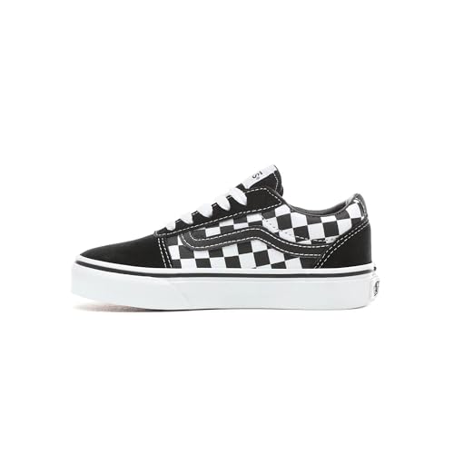 Vans Ward, Scarpe Da Ginnastica Unisex Bambini e ragazzi, Checkered Black True White, 31 EU