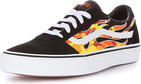 Vans Ward, Scarpe Da Ginnastica Unisex Bambini e ragazzi, Flame Camo Black White, 36 EU