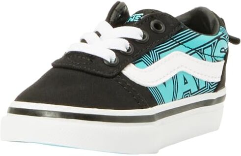 Vans Ward Slip-on, Ward Slip-On Trainers Unisex Bambini e ragazzi, Glow  Neon Blue Black, 18.5 EU