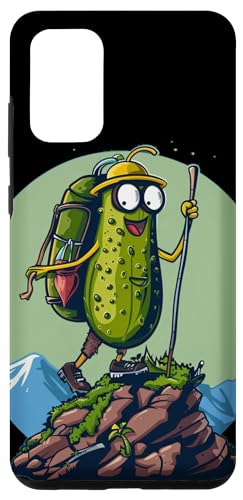 Funny hiking Pickle Outfit Custodia per Galaxy S20+ Mountaineer Pickle per escursioni e trekking Ragazzi e ragazze