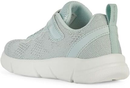 Geox J Aril Girl D, Scarpe da Ginnastica, Lt Sage, 37 EU