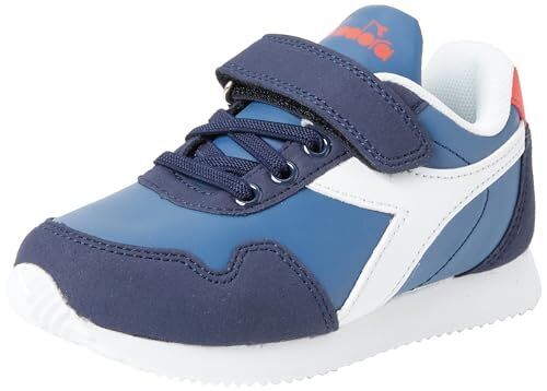 Diadora Simple Run PS, Scarpe da Ginnastica, EINSIGNIA Blue/White, 30 EU