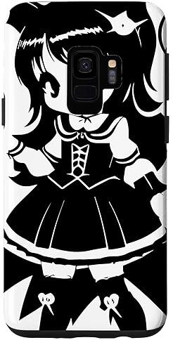 Jimbeels Custodia per Galaxy S9 Gotico Lolita Manga Fairytale Anime Ragazza Goth