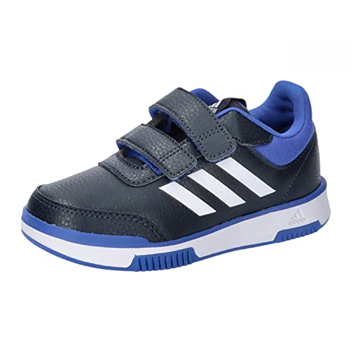 Adidas Tensaur Hook and Loop Shoes, Sneakers Unisex Bambini e ragazzi, Legend Ink Ftwr White Team Royal Blue, 37 1/3 EU