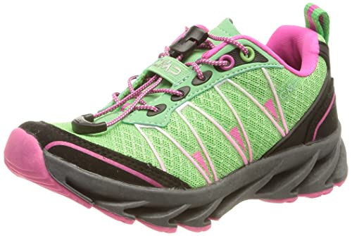 CMP Kids Altak Trail Shoe 2.0, Scarpe Running, Verde Menta Purple Fluo, 32 EU
