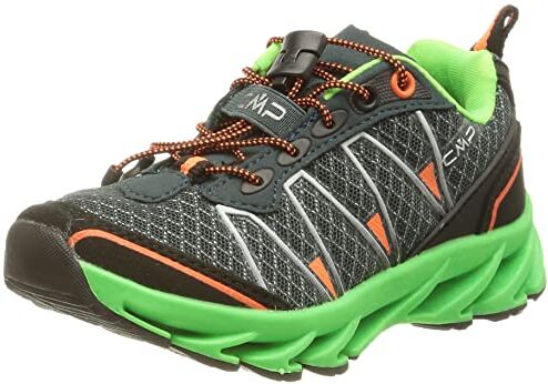 CMP KIDS ALTAK TRAIL SHOE 2.0, Scarpe Sportive da Bambini Unisex Bambini e ragazzi, Petrol-Flash Orange, 32 EU