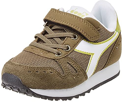 Diadora Simple Run Ps, Scarpe da ginnastica, Unisex Bambini e ragazzi, Verde Oliva, 32 EU