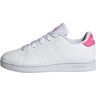 Adidas Advantage Lifestyle Court Lace Shoes, Sneaker Unisex Bambini e ragazzi, Ftwr White Pulse Magenta Wonder Quartz, 36 EU