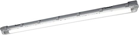 LEDVANCE LEDAVANCE Cablaggio passant 120cm – Apparecchio impermeabile, 19W, bianco 4000K, 2000 lumen, canalina per cavi integrata, classe di protezione IP65, collegamento senza attrezzi di fino a 10 apparecchi