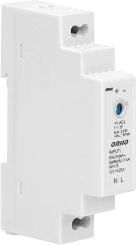 Orno PSU-1642 Trasformatore per Guida DIN 12VDC 1,25A 15W (1 modulo)