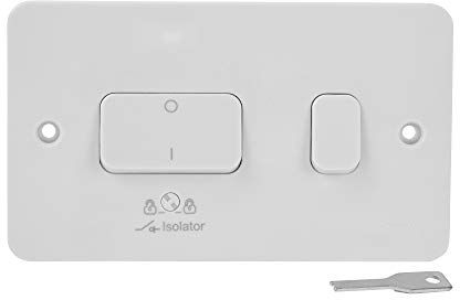 Schneider Electric GGBL10131L Lisse Interruttore a 2 vie, isolatore ventola 10AX e 3 poli, 10 A, 1 banda, confezione da 5