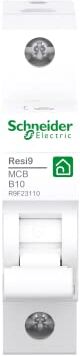 Schneider Electric Interruttore di protezione per cavi RESI9 1P 10A B 6KA,