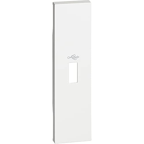 BTicino Living Now Cover CONNETTORE USB 1 MODULO Bianco K4285P KW10P KW10P