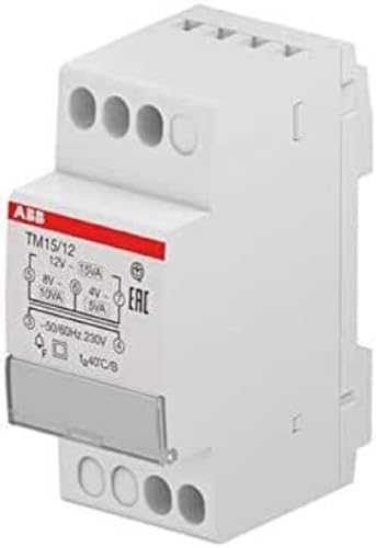 ABB TM15 4-8-12V TRASFORMATORE 15VA