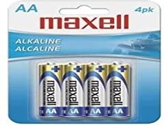 Maxell Kit 24x AA Cell LR-6 MXL 4pk Rechargeable battery Alcalino