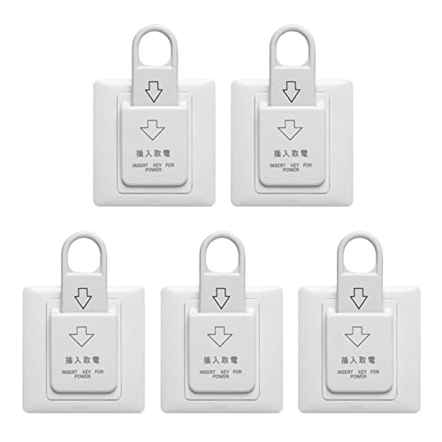 Pavewood 5 interruttori magnetici per carte di alta qualità per hotel, a risparmio energetico, chiave per alimentazione