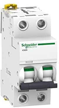 Schneider Electric Ic60N C-Type 2P Interruttore Automatico