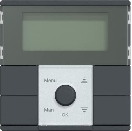 Schneider Electric Merten  Timer da incasso digitale, per interni con interruttore, colore antracite, sistema M