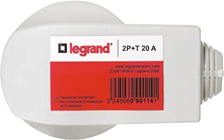 Legrand Spina maschio a gomito, 2P + T, 20 A 380 V