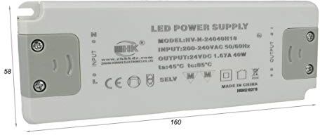 LEDLUX Alimentatore Trasformatore CV Super Slim ()