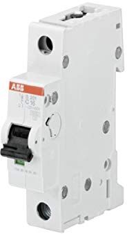 ABB 2CDS251001R0104 System Pro M Interruttore automatico compatto in miniatura, unipolare, tipo C, corrente nominale 10 A, 88 x 17,5 x 69 mm