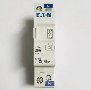 Eaton 263896 sezionatore portafusibili 1P+N per fusibili 8.5x32 Z-SH