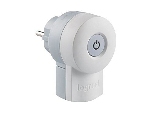 Legrand LEG50409 Spina doppia funzione con interruttore 16 a, 230 v~, colore: Bianco