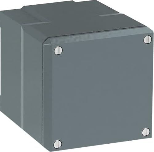 ABB Modular Metal Alloggiamento per pulsante, colore: Grigio, Alluminio