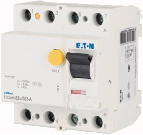 Eaton – Interruttore, 63 a, 4p, 30 ma, tipo A